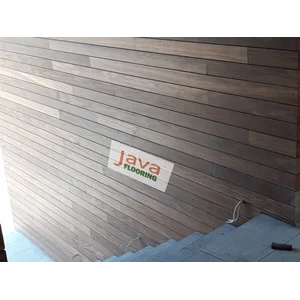 Dinding Lantai Kayu Parket Indoor / Outdoor