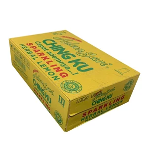 Adem Sari Ching Ku Canned Sparking Lemon 320Ml 1 Carton 