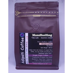 Ground Coffee Arabica Mandhailing 200 Gram