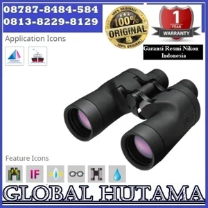 Teropong Binocular Teropong Binocular Nikon Marine 7X50cf Wp Compass