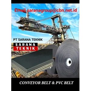 PT SARANA TEKNIK conveyor RUBBER  belt AND  PVC BELT