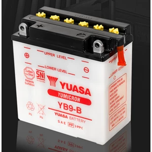 Yumicron & Conventional Type Yb9 - B . Battery / Motorcycle Battery