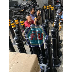 Bollard Trotoar Cast Iron Alumunium Fiber