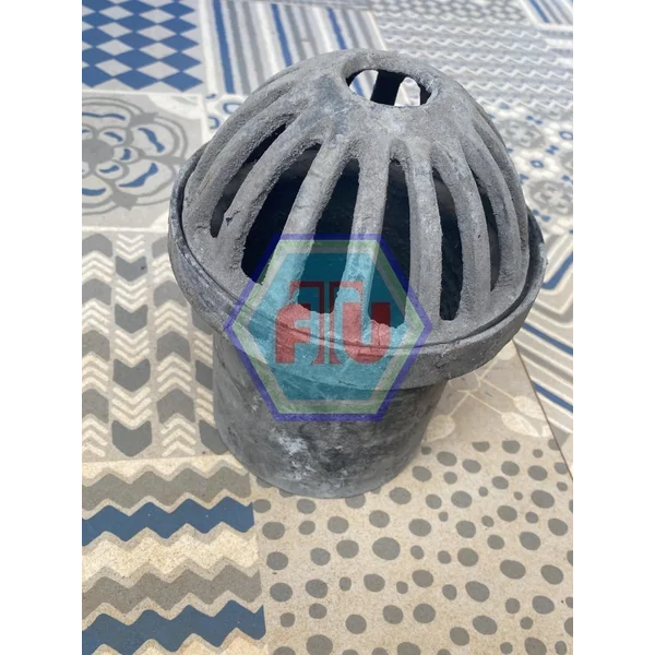 Roof Drain Tutup Cembung Cast Iron