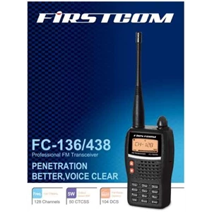HT Firstcom FC-136 Singleband VHF Josgandos ORI Sampe Tempat Tujuan