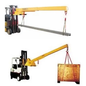 Telescopic fork  Mounted jibs  Boom 3000 kg 4 meter - Forklift Jib Attachment