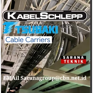 TSUBAKI KABELSCHLEPP CABLE CARRIERS SARANA TEKNIK