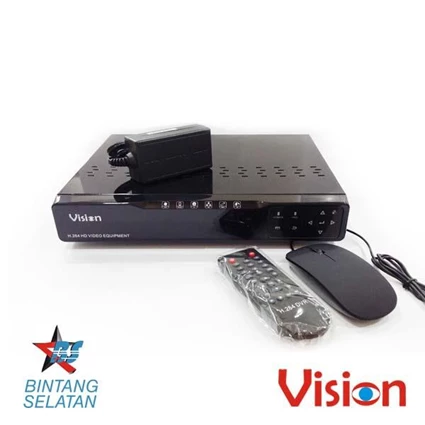 Dari  Vision DVR CCTV  4 Channel H264 Vision 0