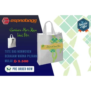 Tas Spunbond Go Green versi Idul Fitri