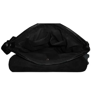 Tas Selempang Kulit Pria - Hitam