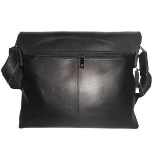 Tas Selempang Kulit Pria - Hitam