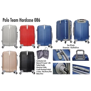 Polo Team Tas Koper Hardcase Kabin Size 20inc 086 Koper Branded