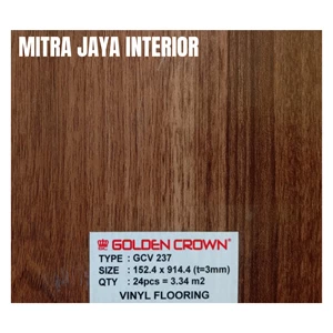 Lantai Vinyl Murah 3mm Golden Crown GCV-237