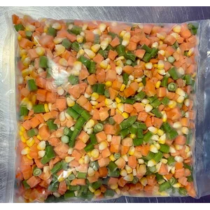 Mixed fresh and frozen vegetables