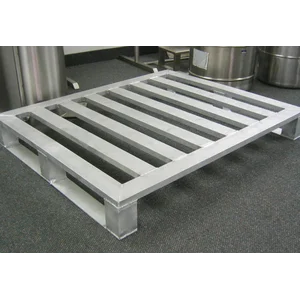 pallet besi stainnles stell pallet silver serbaguna 