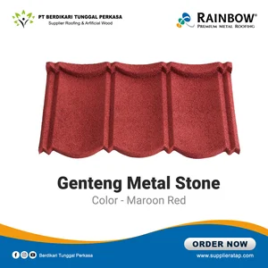 Genteng Metal Stone - Rainbow Roof