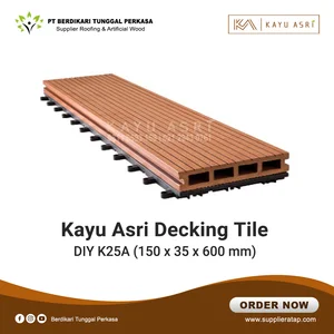 Decking Tile WPC Kayu Asri