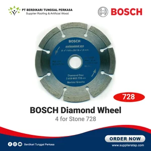 Batu Gerinda / Mata Gerinda - BOSCH Diamond Wheel 4" Untuk Batu