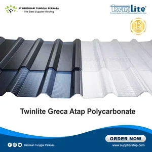 Atap Polycarbonate Twinlite Greca Eff 820 mm