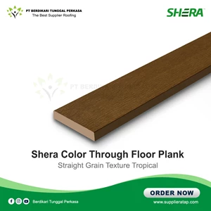 Artificial Wood / Kayu Shera Floor Plank Colourthrough