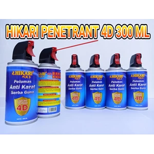 Minyak Pelumas Spray HIKARI 4D 