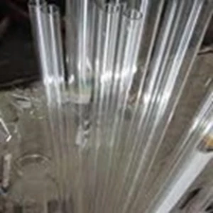 Heat Resistant Clear Glass Pipe