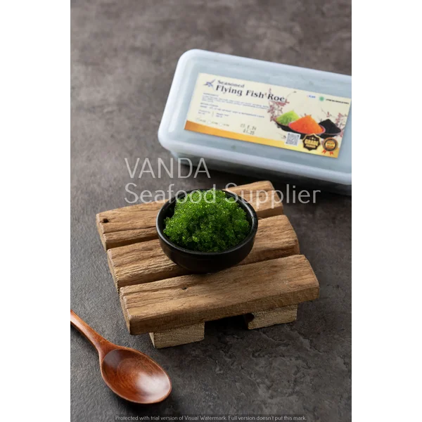 Tobiko Hijau / Wasabi (Telur Ikan Terbang) 