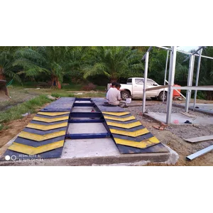 Jembatan Timbang - Timbangan Truk Tornado kap 20 Ton Uk. 6m x 0.75m x 270mm