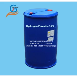 Hydrogen Peroxide 35% (Packing Drum Plastik)
