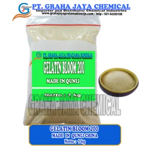 Gelatine Bloom 250 Halal - Ex Qunli