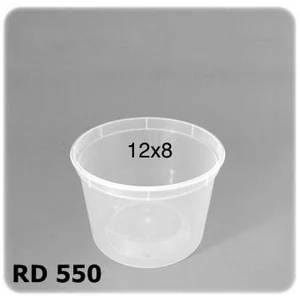 Kotak Makan Bulat 550Ml