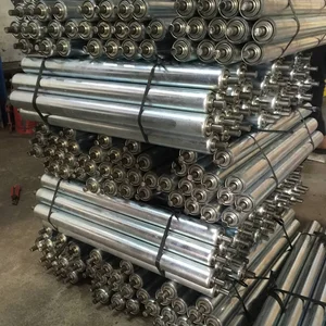 Roller conveyor untuk industri makanan farmasi dan sebagainya 