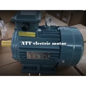 Motor Induksi 3 Phase ATT 4P 3Hp 2.2Kw B3 380V IP55 50Hz