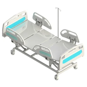 Ranjang Tempat Tidur Pasien Icu Elektrik 3 Crank