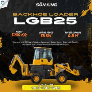 BACKHOE LOADER Mesin Pengeruk SONKING LGB25