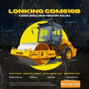Vibratory Roller - Lonking - CDM510B