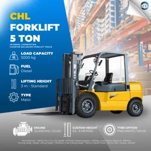Forklift - CHL - Heli Forklift 5 TON