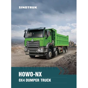 Dump Truck - Sinotruk HOWO NX 8x4 400HP 47 KUBIK