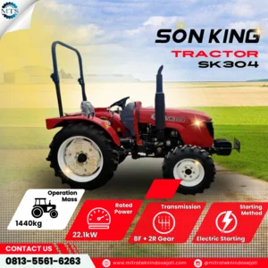 Tractor Pertanian Roda Empat Sonking SK304