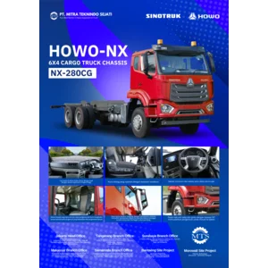SINOTRUK CARGO CHASSIS TRUCK - 280HP - TRUK KARGO