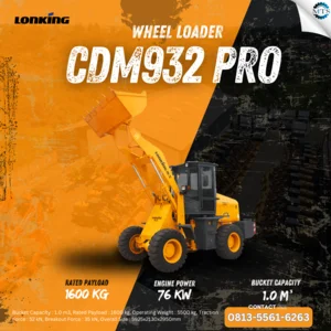 Wheel Loader - Lonking - CDM932 Pro