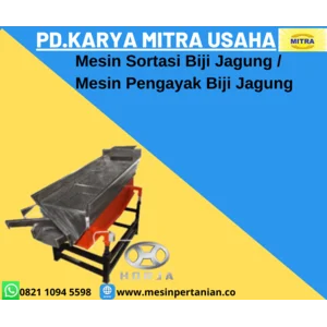 Mesin Sortasi Biji Jagung / Mesin Pengayak Biji Jagung 1 Layer