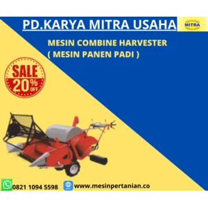 Mesin Pemanen Padi / Mesin Potong Padi Lalu Padi Masuk Karung