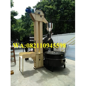 Mesin Sangrai Biji Kopi / Mesin Roaster Biji Kopi Kapasitas Mesin 30 - 35 Kg/Proses Dengan Blower Feeder