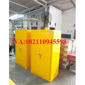 Steel Chemical Storage Cabinet 2 Doors (Hazardous Materials)