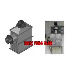 Wet Scrubber atau Saringan Udara Fume Hood Wet Scrubber (Sirkulasi Udara)
