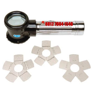 Elcometer 127 Keane-Tator Surface Comparators & Magnifier 