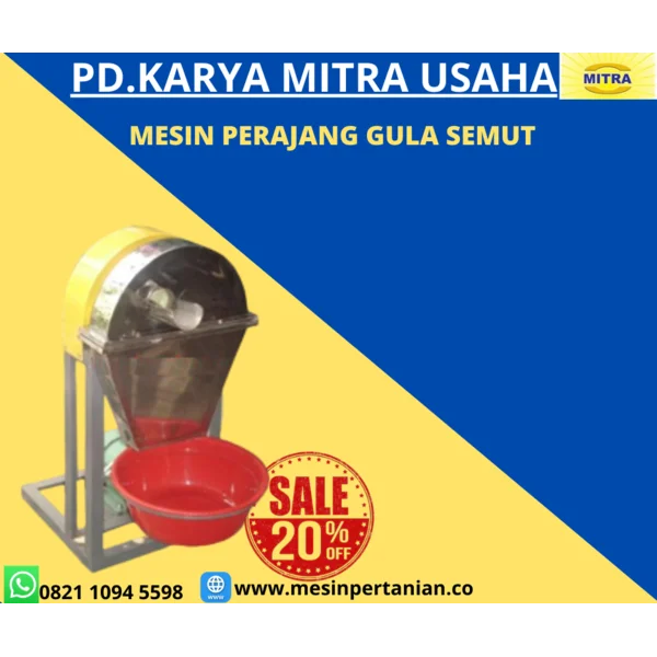  Mesin Perajang Gula Merah Batok