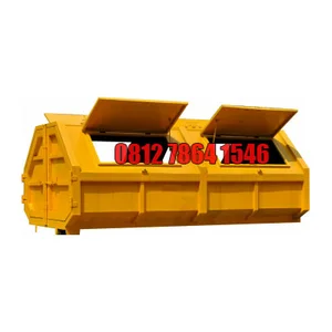Kontainer Tempat Penampung Sampah Ukuran 3300X1800X1200 Kapasitas 6M3