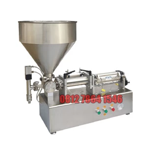 Pasta / Cream Liquid Filling Machine (Piston Filling Paste Machine) Cap: 600-1500 bottle / min